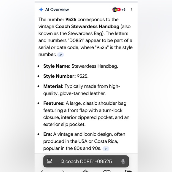 RARE vintage coach - Picture 4 of 4